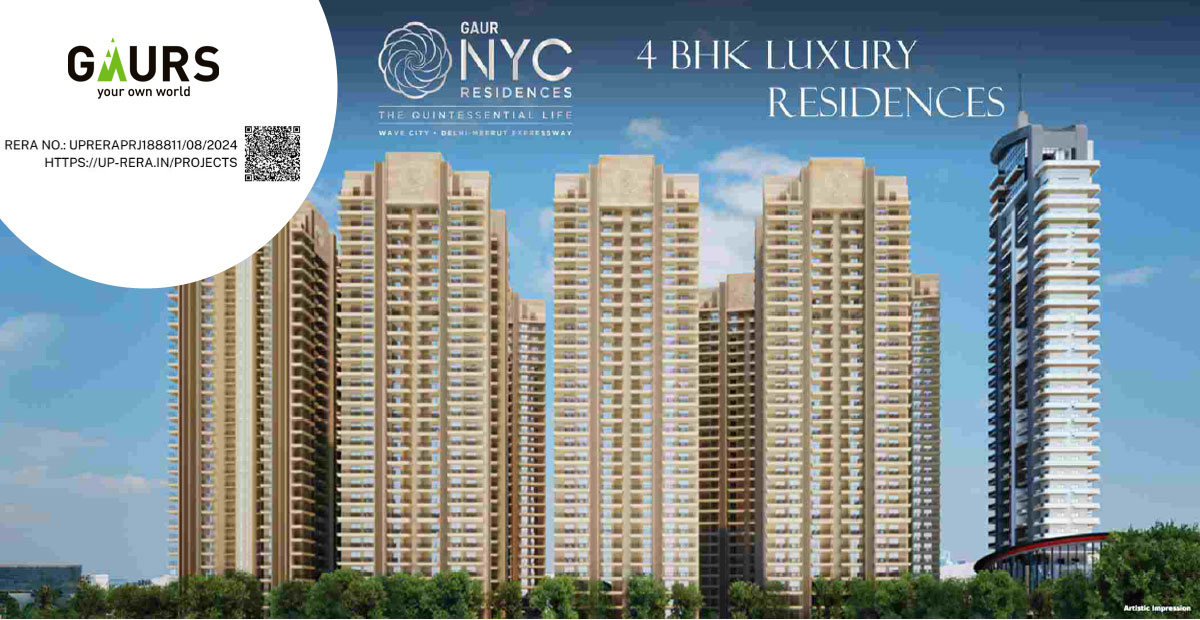 Gaurs NYC Residences Wave City Ghaziabad